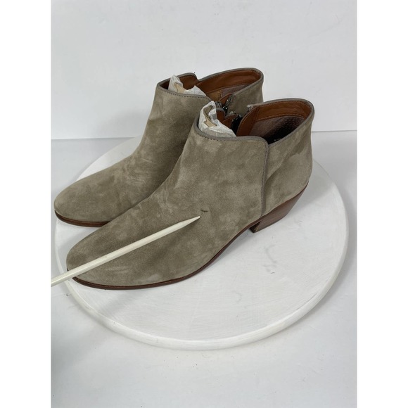 Sam Edelman Putty Suede Ankle Boots Size 9M \ - Picture 4 of 10
